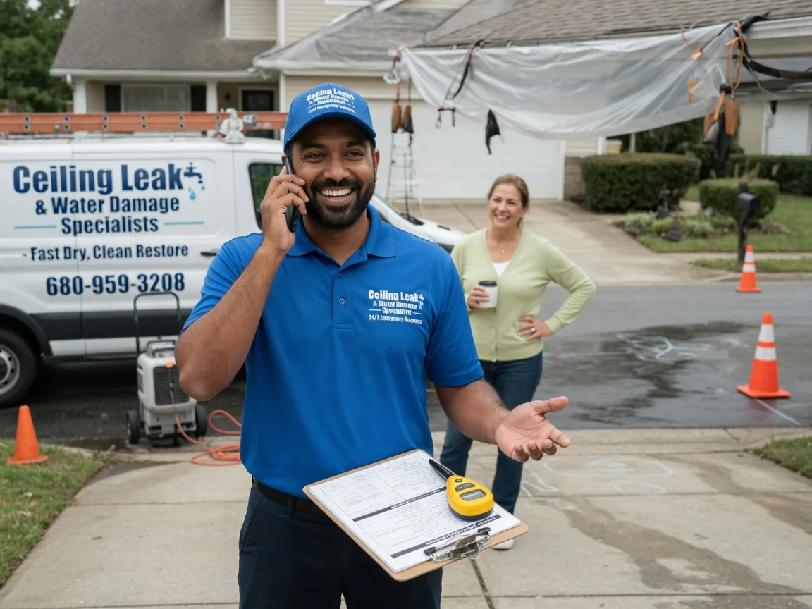 Ceiling Leak Cleanup Whitewater, WI FAQs